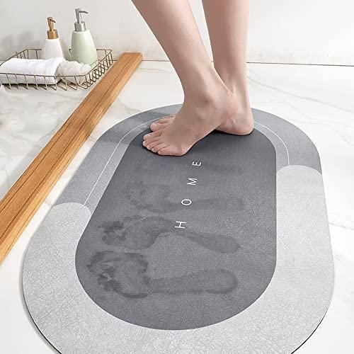Quick-Dry Super Absorbent Anti-Slip Bath Mat (Set of 2)